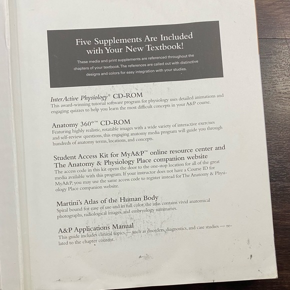 🔬 College Textbook Fundamentals of Anatomy and Physiology 7th Addition - Picture 2 of 16